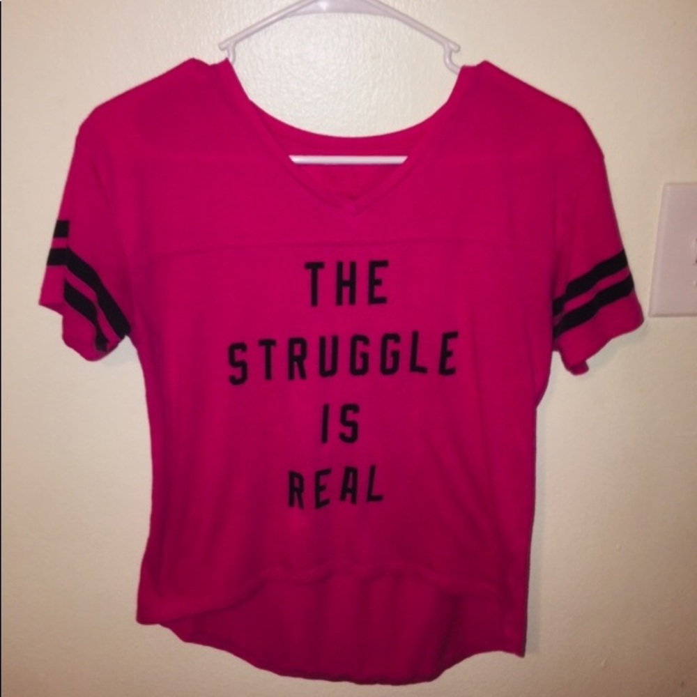 Pink shirt